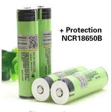 Liitokala new original NCR18650B 3.7V 3400 mAh + protection 18650 lithium rechargeable battery with PCB mobile devices Battery