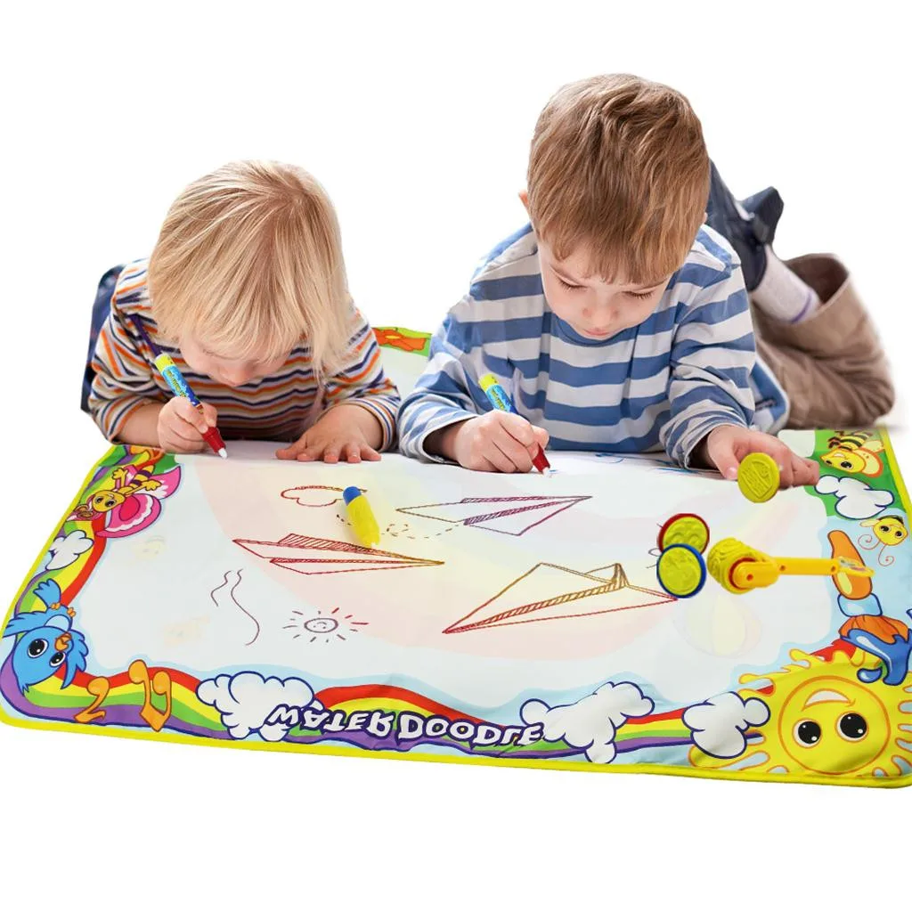 

Magic Water Drawing Cloth Cloth With Doodle Painting Pen Water Painting Mat For Children Early Education Drawing Toy NEW 4.25