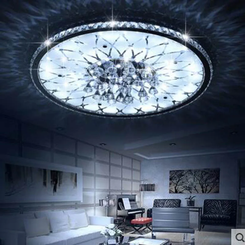 Us 222 0 60 Off Living Room Lamp Simple Modern Atmosphere Household Led Light Crystal Bedroom Headlights Rotunda Ceiling Lamps In Us 222 0 60 Off Living Room Lamp Simple Modern Atmosphere Household Led Light Crystal Bedroom Headlights Rotunda Ceiling Lamps In