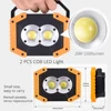 Portable LED Flashlight COB Work Light Floodlight Searchlight Waterproof USB Rechargeable Power Bank For outdoor lighting ► Photo 3/6