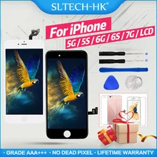 For iPhone 5 5s 5c LCD Display Touch Screen Assembly With Digitizer Glass AAA Screen LCD For iPhone SE Black White Color