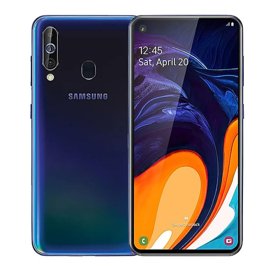 Samsung Galaxy A60 A6060 Dual Sim Octa Core 6 7 "4 камеры GB/8 GB Оперативная память 128 Встроенная