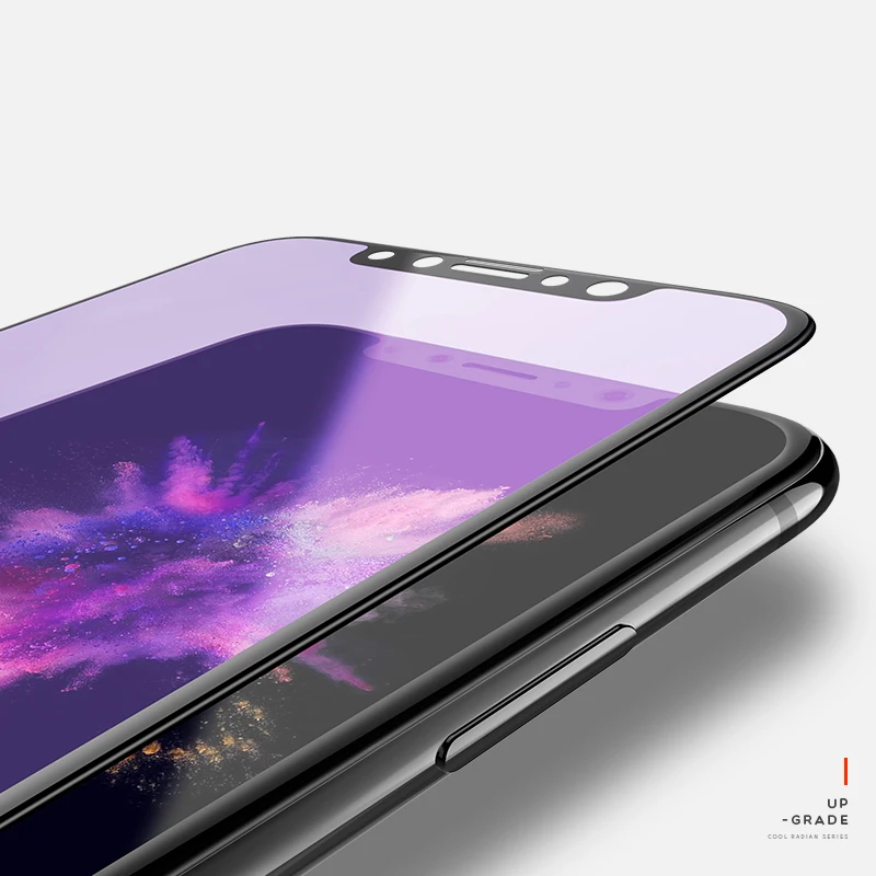 for iPhone x tempered glass 3D full cover screen protector for iPhonex protective film MOFi original for apple iPhone x glass