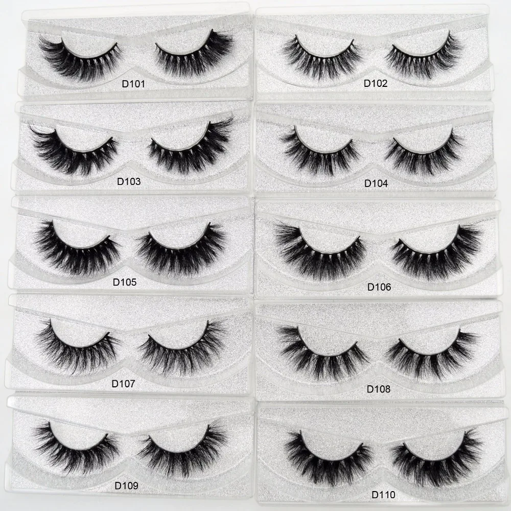 Visofree Eyelashes 3D Mink Lashes Handmade Full Strip Lashes Cruelty Free Luxury Mink Eyelashes Makeup Lash Maquiagem Faux Cils fake eyelashes