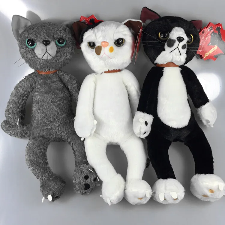 scratch cat plush