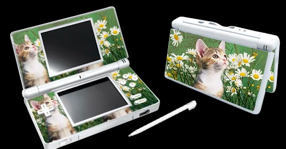 Cat 030 винил кожи Стикеры протектор для Nintendo DSL NDSL шкур Наклейки