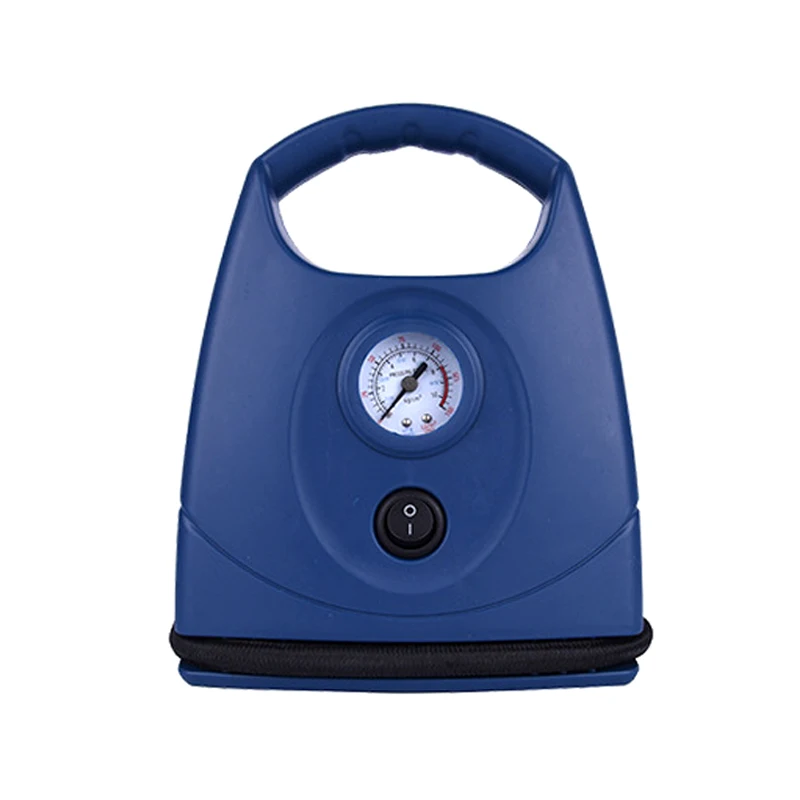 

Portable Auto Compressor Mini Air Pump 12V 150PSI Electric Motorcycles Kompresor Pump Pressure Gauge With 3 Pneumatic Nozzle