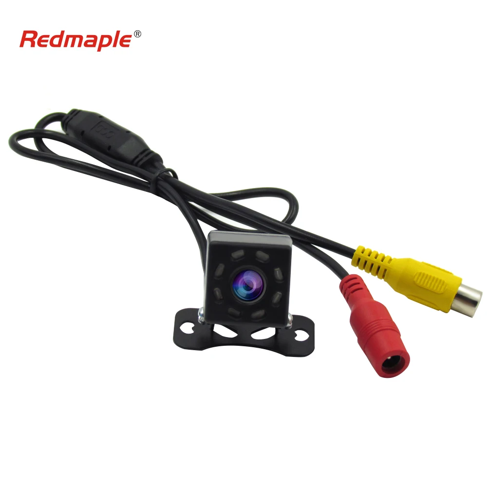 

8 Led Lights Universal Car Backup Camera Parking Rear view Camera Waterproof Night Vision 170 Degree Wide View 480 TV Lines