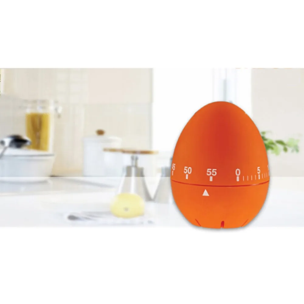 Оранжевый яйцо Кухня Пособия по кулинарии обратного отсчета Механическая сигнализация Нержавеющая сталь Новый