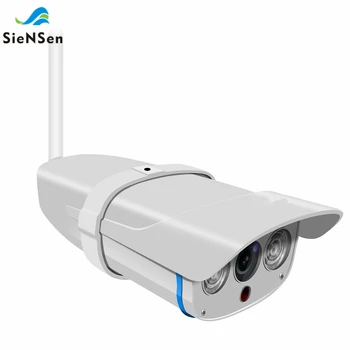 

SienSen HD WiFi Waterproof IP Camera Motion-Detection Alarm Multi-stream View Infrared Array LED Camera Support 128G C7816WIP