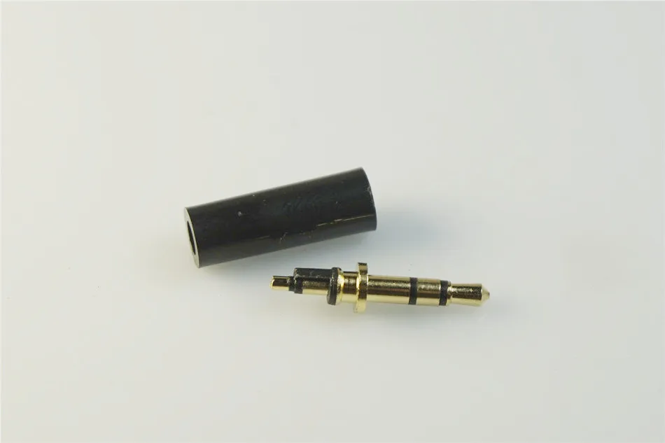 

10pcs 2.5 mm 3 pole audio plug T R S dual channel for stereo phone jack