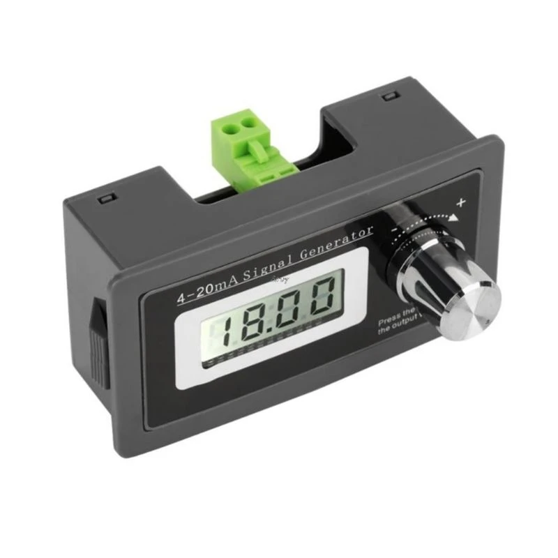 

2-wire 4-20mA Current Loop Signal Generator Panel-mounted Current Transducer Support 2,3,4 wires