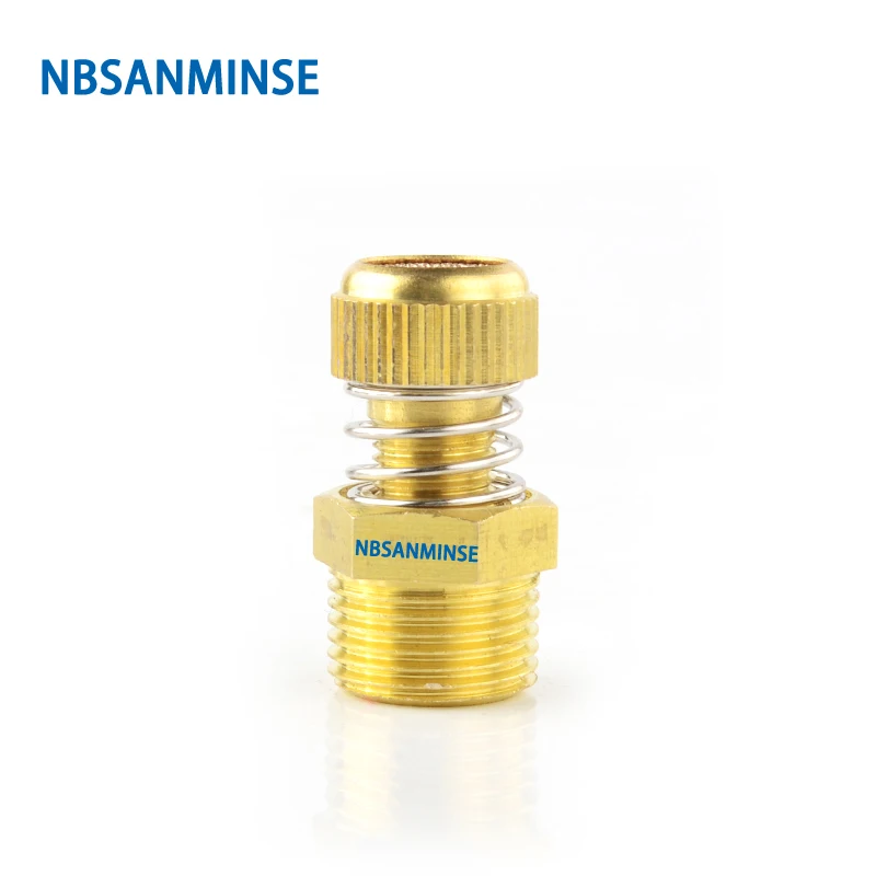 

10Pcs/lot SD 1/8" Type of Timing Muffler,Pneumatic Silencer,air muffler,Air silencers,sintered copper, brass made, NBSANMINSE