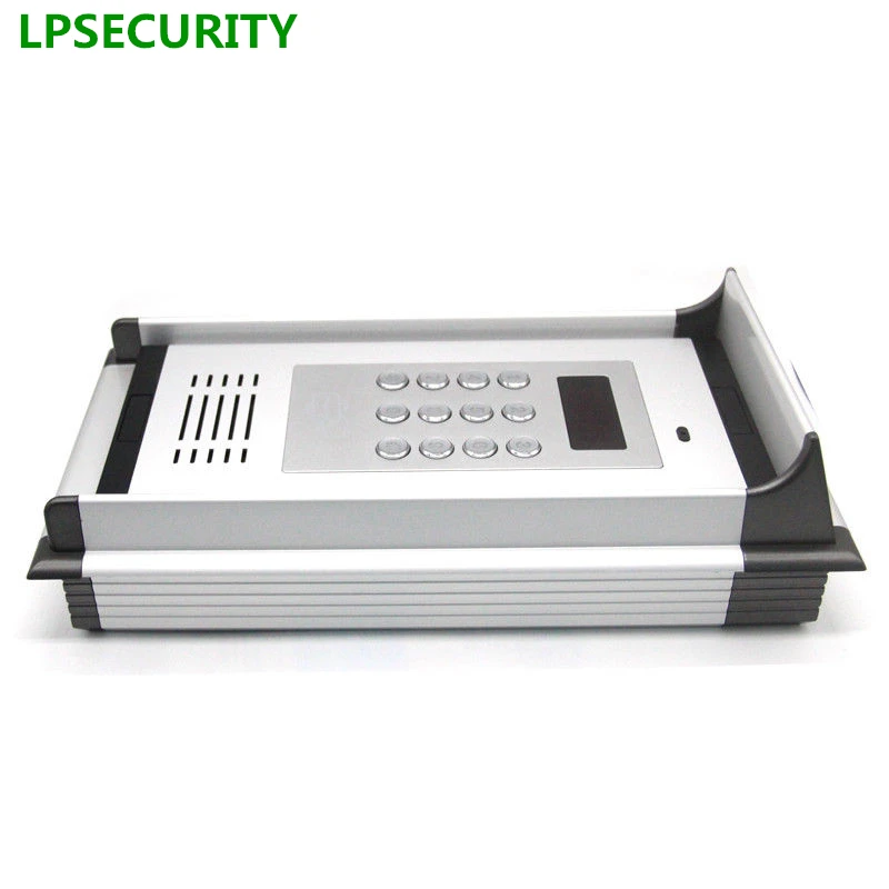 LPSECURITY 200 комнат RFID& GSM/3g четырехдиапазонный аудио домофон для ворот GSM жилые ворота входные двери квартиры