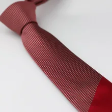 Lammulin галстуки для мужчин тонкий галстук классический красный и серебряный в горошек микрофибры тканый шейный платок, тонкий галстук свадьба cravate Gravatas 6 см