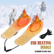 Forfar Electric USB Plug Heated Shoes Insoles Plush Film Heater Warm Socks Pads Foot Forfar Electric USB Plug Heated Shoes Insoles Plush Film Heater Warm Socks Pads Foot