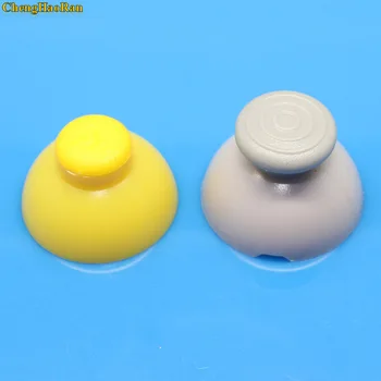 

ChengHaoRan Yellow & Grey Analog Joystick controller Button Grip Stick Cap For NGC Controller 2pcs repair parts replace
