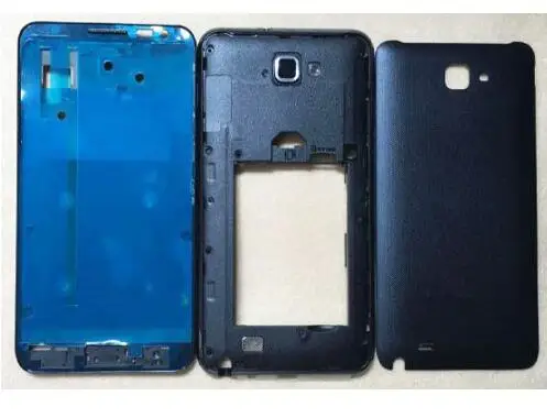 Полный корпус для Samsung Galaxy NOTE 1 N7000 I9220 Stylus Touch S Pen + передняя рамка средняя крышка