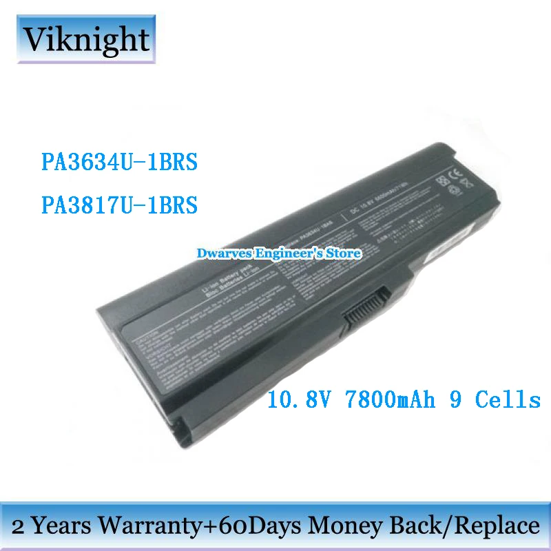 10 8 V 7800 мА/ч PA3636U-1BAL ноутбук Батарея для Toshiba equium U400 Portege M800 спутниковый M300 L310