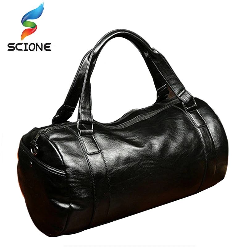 leather workout bag
