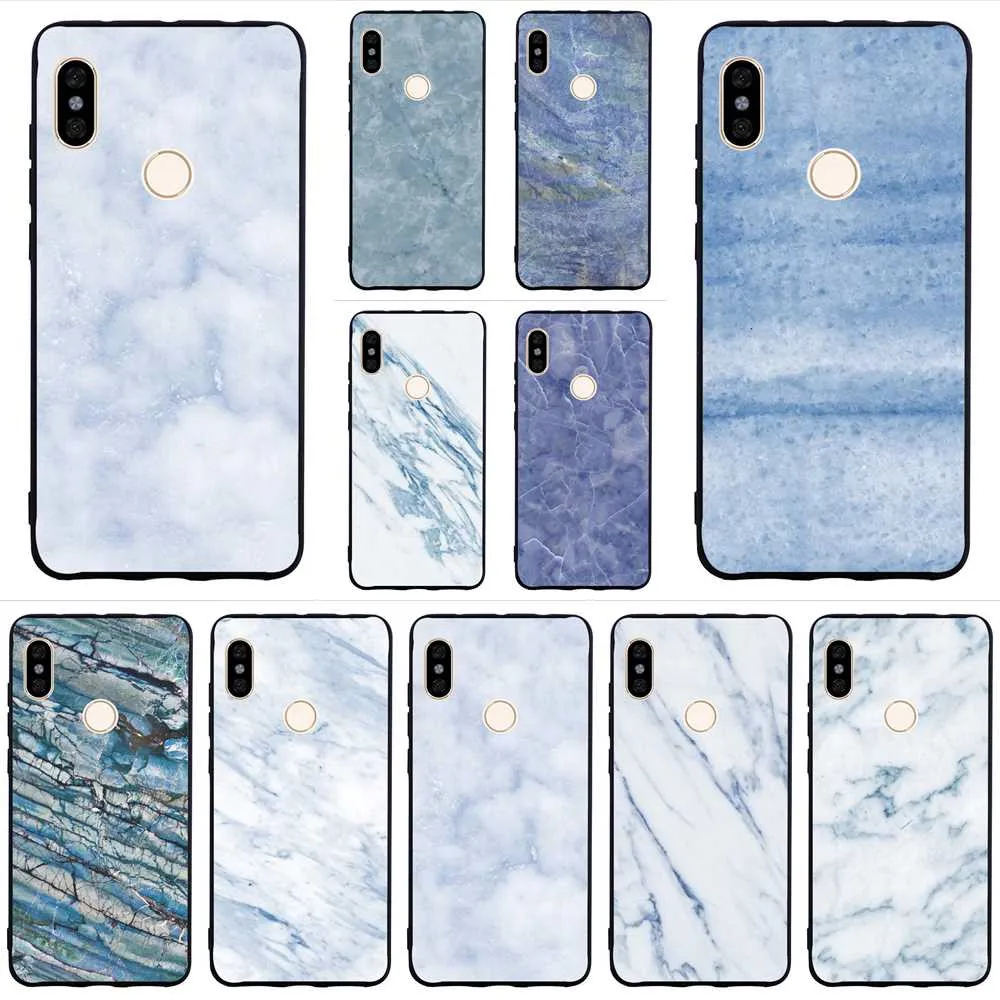 

Fashion Pure Marble Phone Cover for Xiaomi Redmi Note 5 Case 4A 5 Plus 5A Prime 4X 6A 6 Pro Soft A7