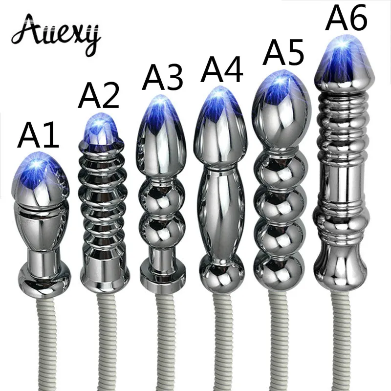 Анальная пробка AUEXY Elektro Sexo электрическая медицинский секс с электрическим шоком