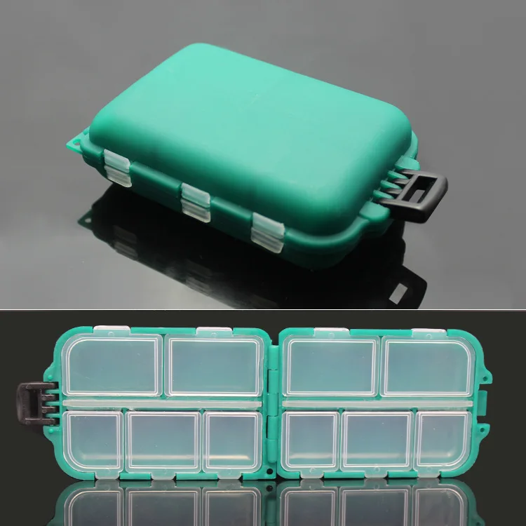 جديد المحمولة صندوق صيد الكارب الصيد اكسسوارات ABS المواد مقاومة التآكل معالجة مربع cajas دي pesca boite دي بيكي FO63