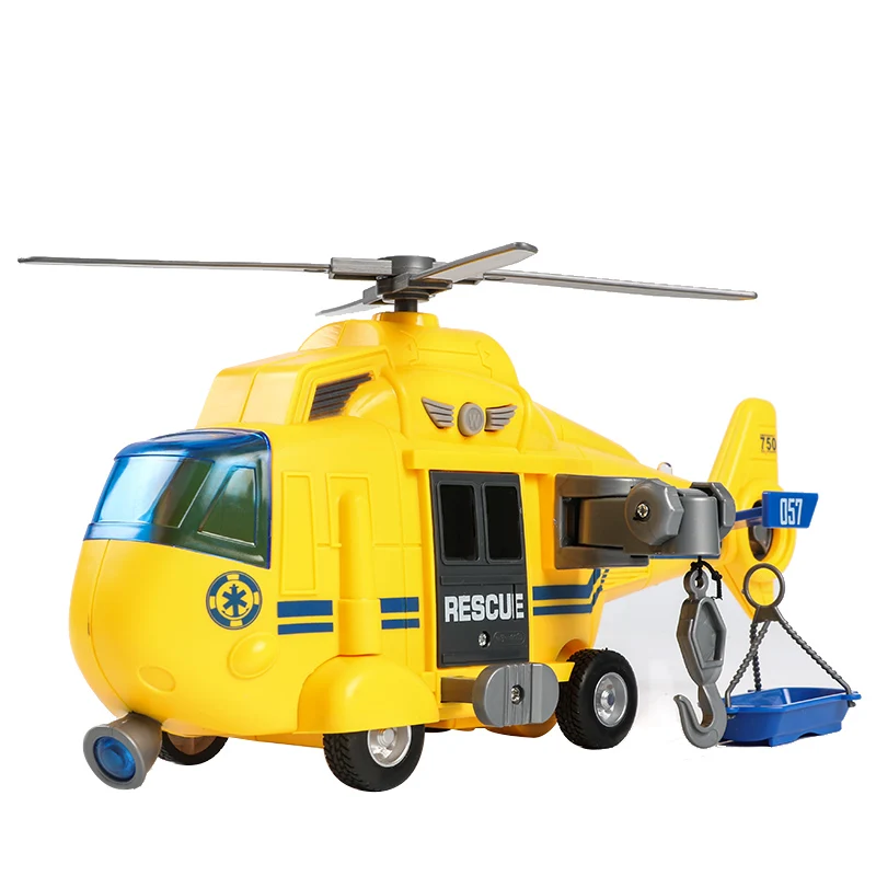 

3-6 Year Old Boy Toy Car Model Inertial Simulation Combat Rescue Helicopter 28*11*15cm Large Size for Children Gift Jsuny Toy