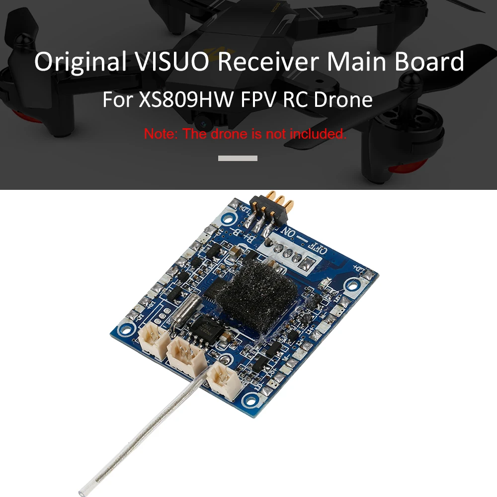 

Original VISUO Receiver Main Board Plate Spare Part for XS809HW FPV RC Quadcopter Drone Helicopter Part Accessories
