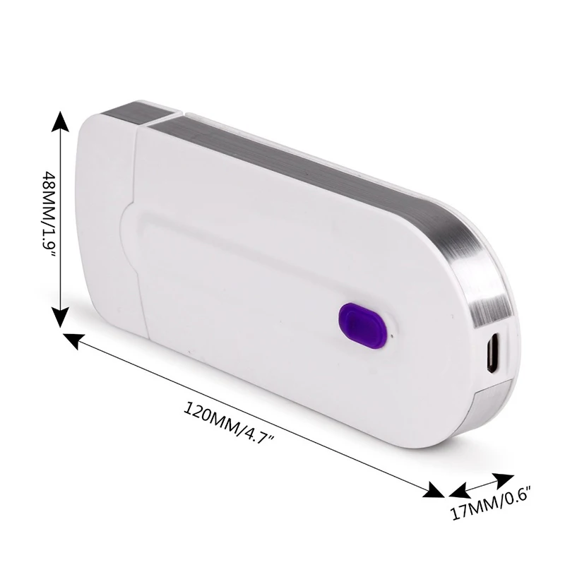Electric Women Shaver Hair Remover Smooth Touch Painless Hair Removal Instant & Painless Free Sensor Light Safely Depilator USB