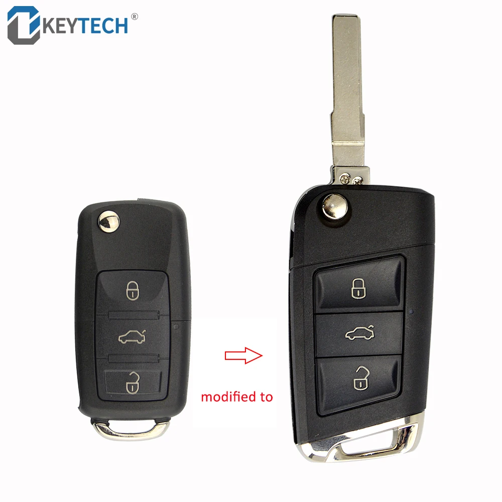 Модифицированный чехол OkeyTech для Volkswagen Passat Beetle Polo Bora|Ключ от авто| |