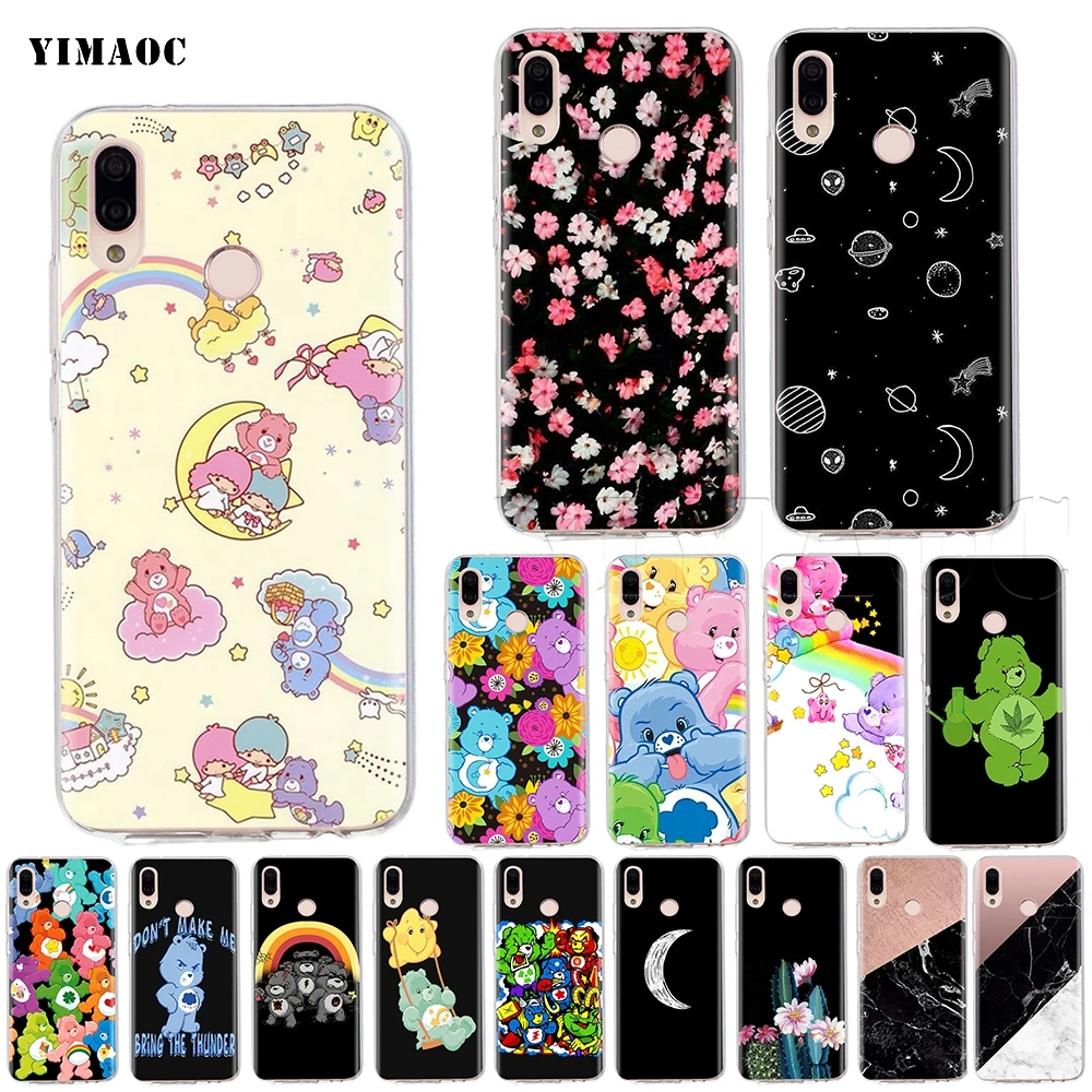 

YIMAOC The Care Bears Case for Huawei P8 P9 P10 P20 P30 P Smart Lite Pro Mate 10 Y6 Prime 2018