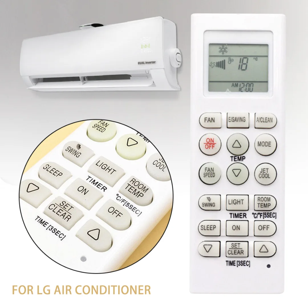 

Mayitr Dedicated Replacement Remote Control AKB73315601 Model For LG Air Conditioner