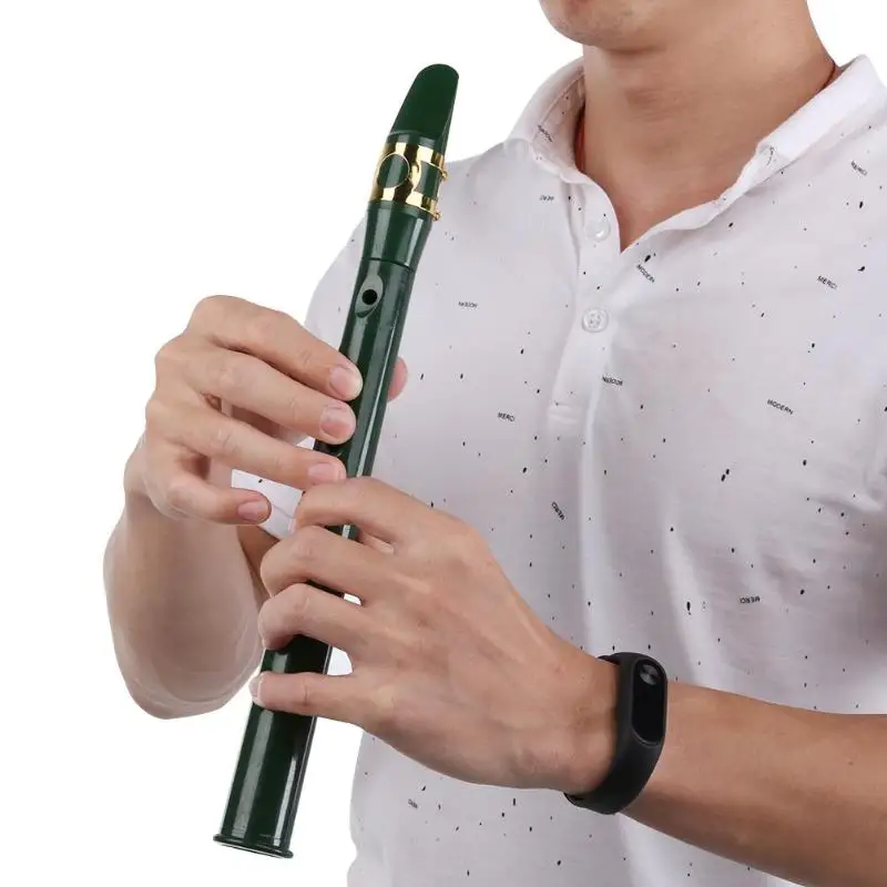 Мини Портативный Bb саксофон с альт рупором духовой инструмент для духовых музыкальных инструментов