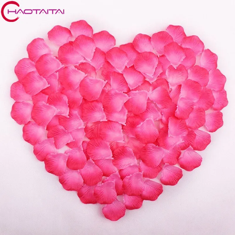 Bridal Rose Petals Beautiful 1000 pieces / lotas Artificiais Cheap For