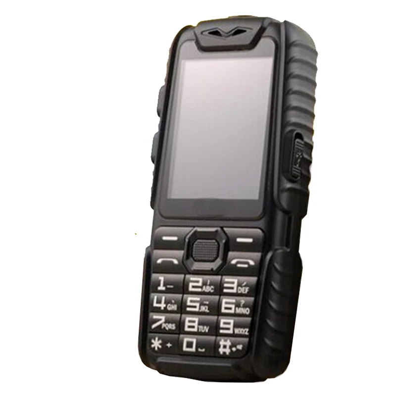 Guophone A6 Rugged Power Bank Phone TFT Loud Speaker Flashlight Dual SIM Senior Outdoor CellPhone