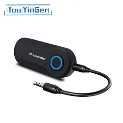 Touyinger Bluetooth передатчик 3,5 мм беспроводной Bluetooth стерео аудио USB музыкальный приемник адаптер для ТВ ПК проектор MP3 динамик