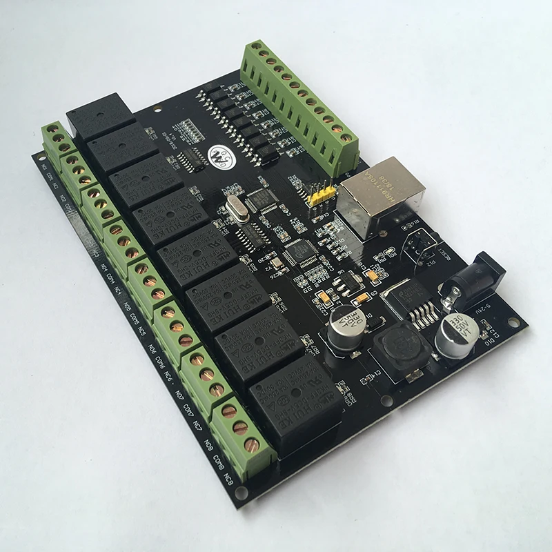 8-way Network Relay Module IP/Ethernet Access