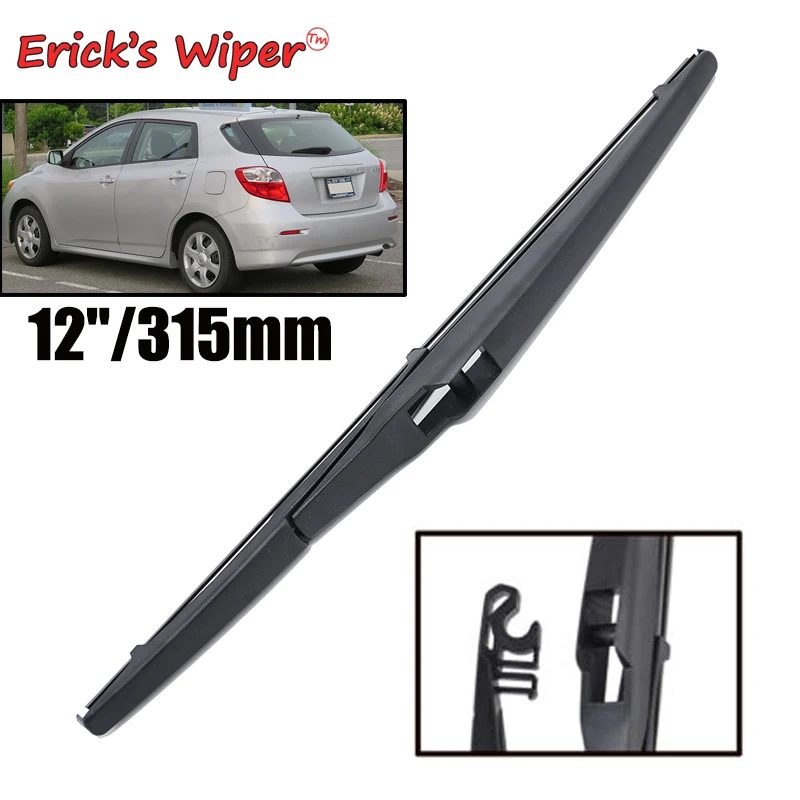 

Erick's Wiper 12" Rear Wiper Blade For Toyota Matrix E140 2009 - 2014 Windshield Windscreen Rear Window