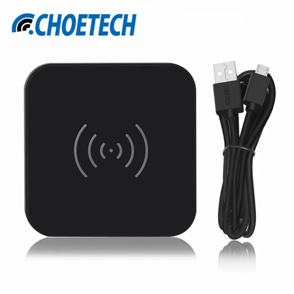bilder für CHOETECH Anti-rutsch-gummi Drahtlose Ladegerät 7,5 Watt Qi Charging Pad Mit Micro Usb-kabel Für Samsung S7 S7 Rand/S6 Rand für Nexus bilder für CHOETECH Anti-rutsch-gummi Drahtlose Ladegerät 7,5 Watt Qi Charging Pad Mit Micro Usb-kabel Für Samsung S7 S7 Rand/S6 Rand für Nexus