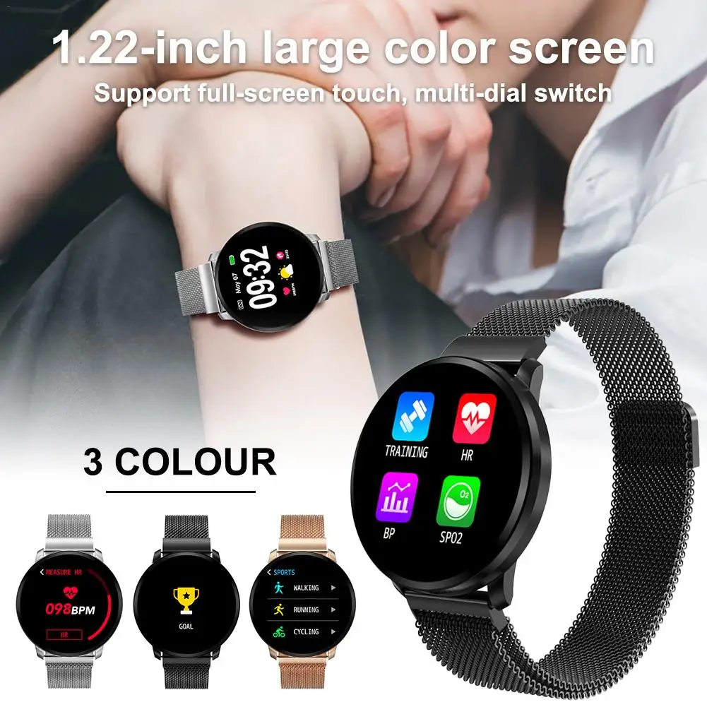

CF68 Bluetooth Watch Waterproof IP67 Color Screen Multi Sports Mode Heart Rate Blood Pressure Monitoring Smart Watch