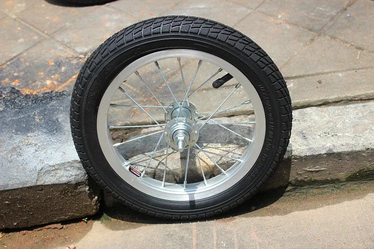 Juego de ruedas para bicicleta, accesorios para llanta, buje, radios, 12 pulgadas, 14 pulgadas, 16 pulgadas, 18 pulgadas y 20 pulgadas|folding bicycle wheel|rear rear - AliExpress