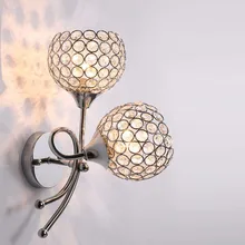 BOKT Crystal Wall Lamp LED Wall Light E27 Base Crystal Modern Wall Sconce Bedroom Corridor Living Room Lights For Home Lighting BOKT Crystal Wall Lamp LED Wall Light E27 Base Crystal Modern Wall Sconce Bedroom Corridor Living Room Lights For Home Lighting