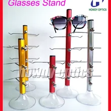 CD001 5 шт./лот алюминия Очки глаз Очки Солнцезащитные очки для женщин Дисплей держатель стенд провести 3 шт., 4 шт., 5 шт. из Очки