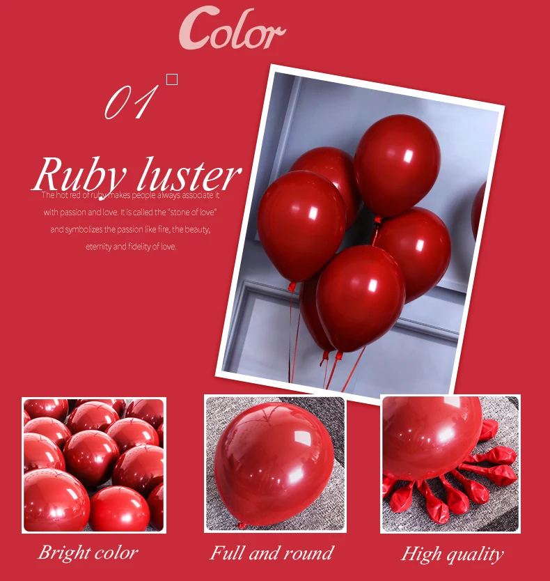 ruby red latex for wedding (1)