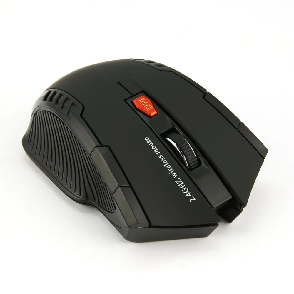 WH109 портативная 2,4 ГГц Беспроводная оптическая мышь с usb-приемником, предназначенная для дома, офиса, игр, использования Plug and Play