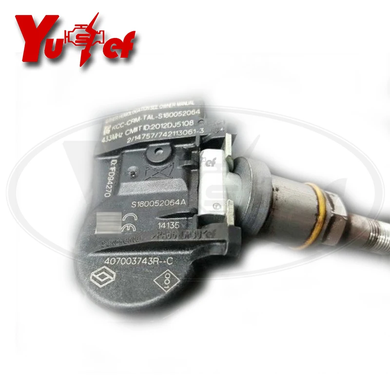 

Tire Pressure Monitoring Sensor TPMS For RENAULT MEGANE III BERLINA 5 P 1.9 dC S180052064A