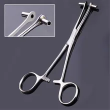 Nariz labio ombligo lengua oreja septum pinza pinza alicate herramienta para la perforación del cuerpo