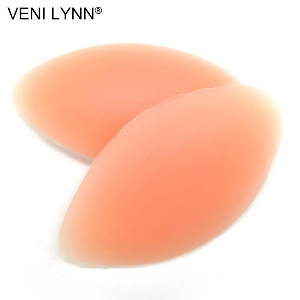 VENI LYNN Removable Beige Samll Silicone Bra Padding Push Up Pads Skin Breast Inserts Chest Bust Enhancers for Bikini Swimsuit | Женская