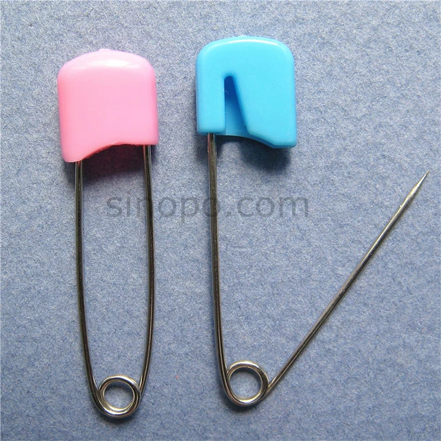 Safety Pin Plastic Head, Safety Pin Pins Pincushions